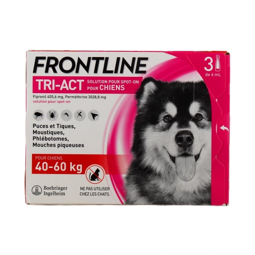 Frontline Tri-Act Chien Pipettes