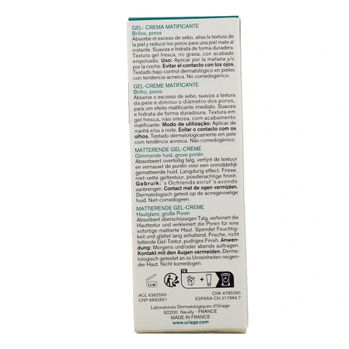 Uriage Hyséac MAT' Émulsion matifiante