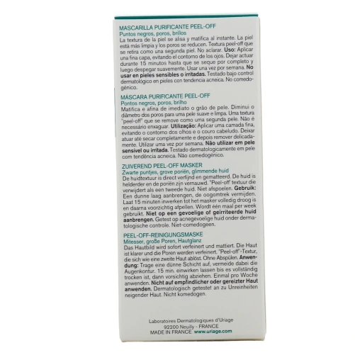 Uriage Hyséac Masque Purifiant Peel-Off