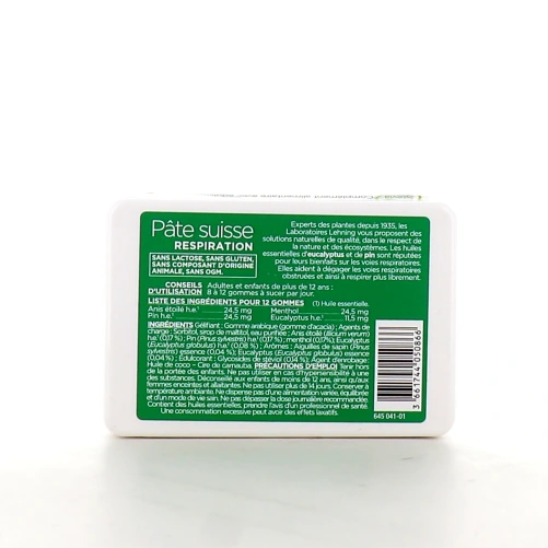 Lehning Pâte Suisse Respiration