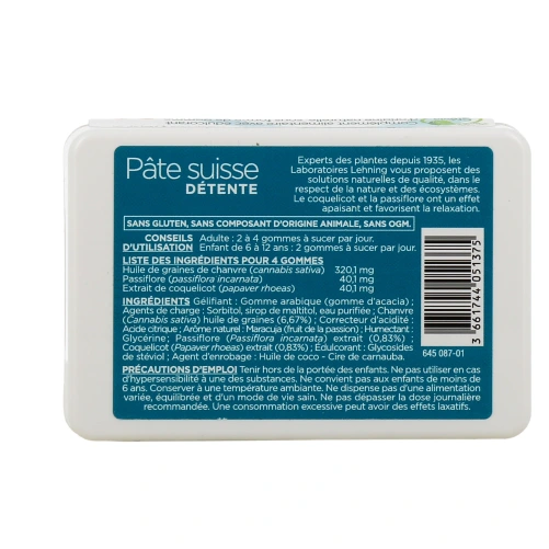 Lehning Pâte Suisse Détente