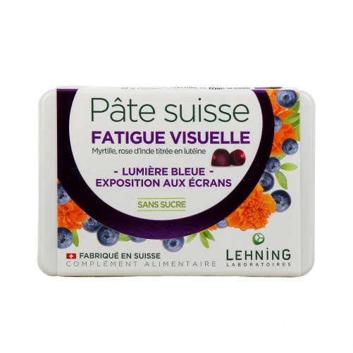 Lehning Pâte Suisse Fatigue Visuelle