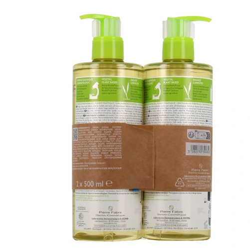 Exomega Control Huile Lavante Émolliente Anti-Grattage