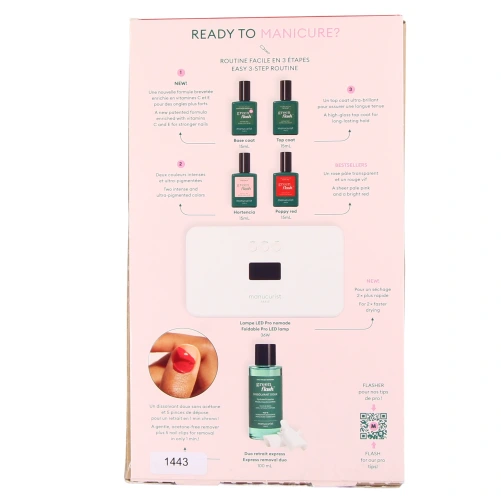 Manucurist Green Flash Kit Vernis Semi-Permanent