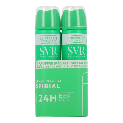 SVR Spirial Spray Végétal Déodorant Anti-Humidité 48h
