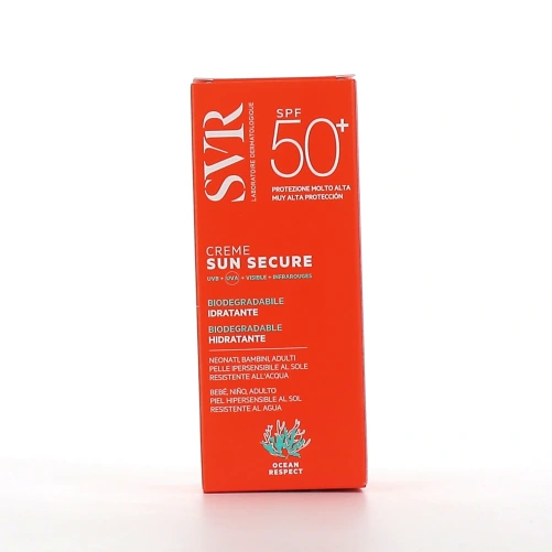 SVR Sun Secure Crème Solaire Hydratante SPF 50+
