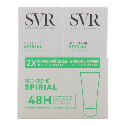 SVR Spirial Déo-Crème Anti-Transpirant 48 h