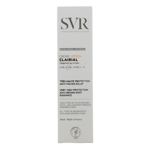 SVR Clairial Crème SPF 50+ Anti-Taches Eclat