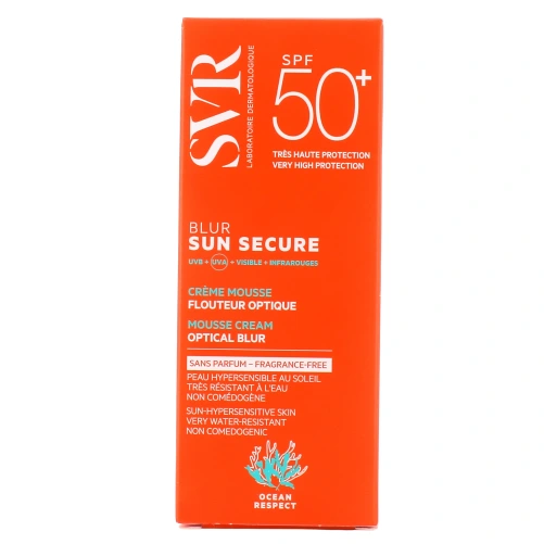 SVR Sun Secure Blur Crème Mousse Flouteur Optique SPF50+
