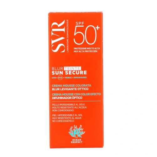 SVR Sun Secure Blur Crème Mousse Flouteur Optique SPF50+