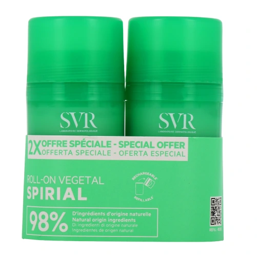 SVR Spirial Végétal Déodorant 24h Roll-On