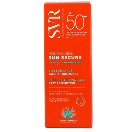 SVR Sun Secure Aqua Fluide SPF50+