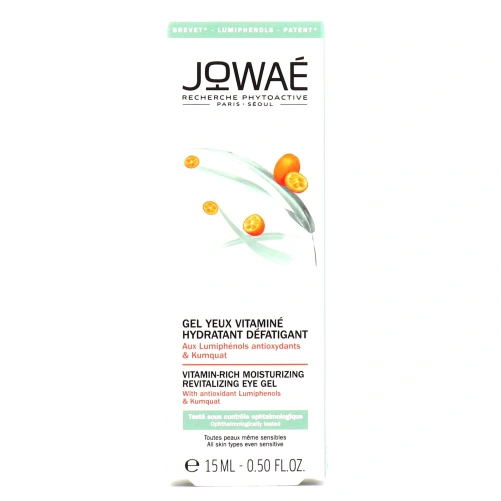 Jowaé Gel Yeux Vitaminé Hydratant Défatigant