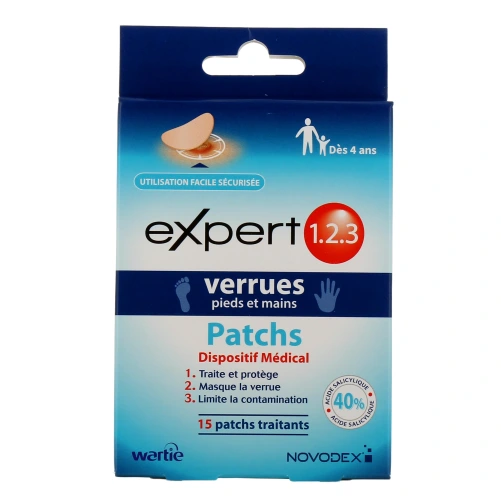 Expert 123 Verrues Pieds et Mains