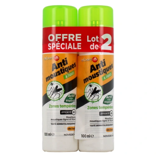 Expert 123 Anti-Moustiques et Tiques Spray