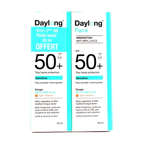 Daylong Sensitive BB Fluide Teinté SPF50+