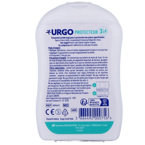Urgo Ultra-Protecteur Pansements Renforcés