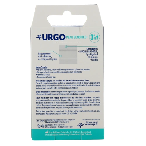 Urgo Pansements Peau sensible