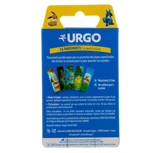 Urgo Pansements Enfant Prédécoupés