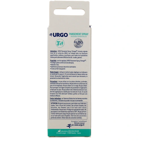 Urgo Pansement Spray Blessures Superficielles