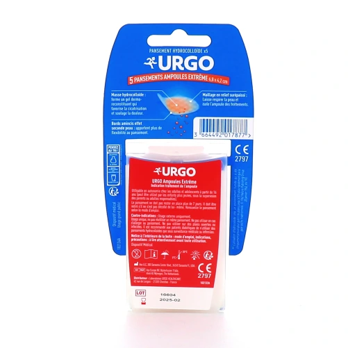 Urgo Ampoule Extrême Pansements