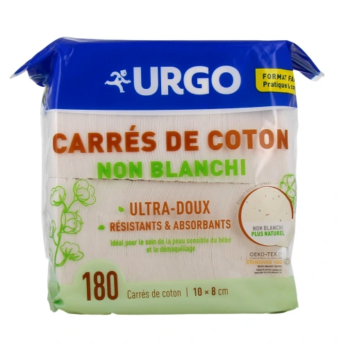 Urgo Carrés De Coton Non Blanchi
