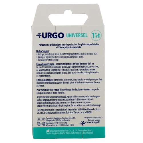 Urgo Universel Pansements Multi-Formats