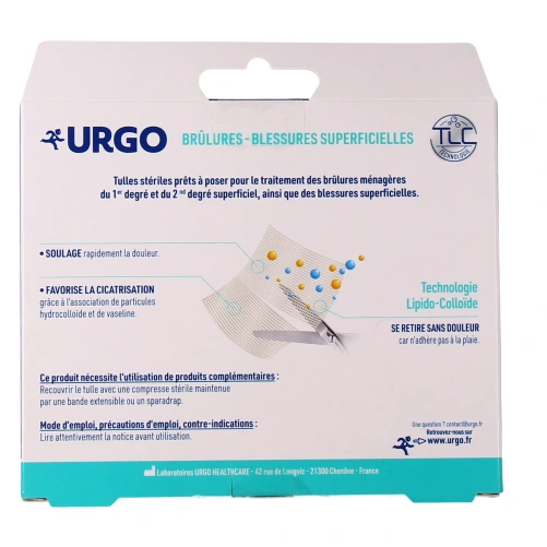 Urgo Tulles Brûlures & Blessures Superficielles