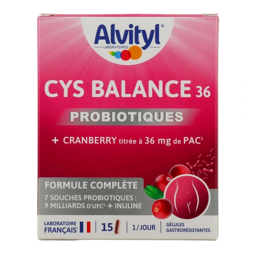 Alvityl Cys Balance 36 Probiotiques
