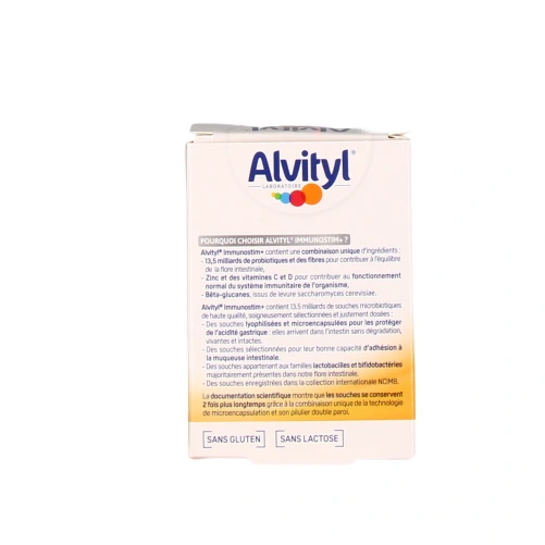 Alvityl ImmunoStim+ Probiotiques