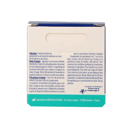 Urgo UrgoSyval Sparadrap Tissé Résistant Blanc