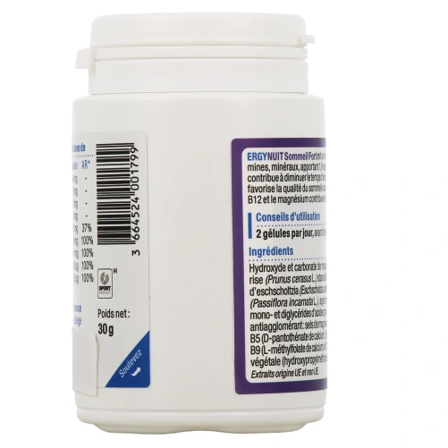 Nutergia Ergynuit Sommeil Fort
