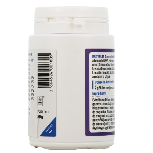 Nutergia Ergynuit Sommeil Profond