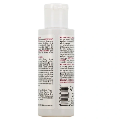 Nociceptol Gel Jambes Légères Effet Glaçon
