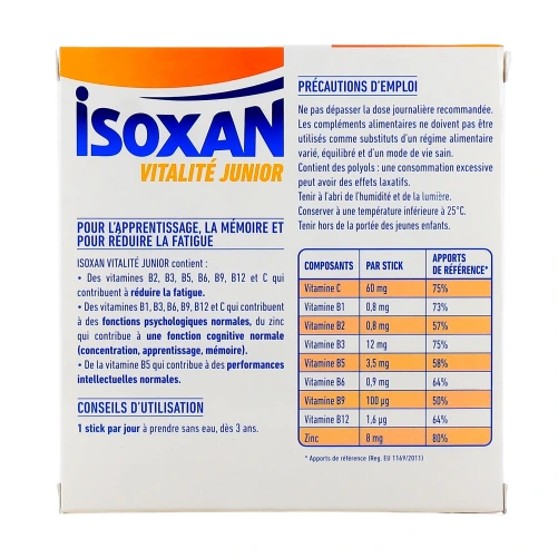 Isoxan Vitalité Junior