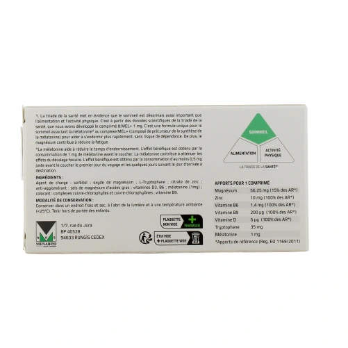 8Mel+ Mélatonine