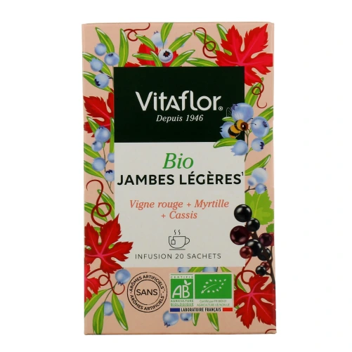 Vitaflor Jambes Légères Infusion Bio