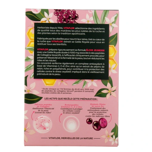Vitaflor Elixir Jeunesse Collagène et Gelée Royale