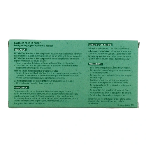 Hexaphyto Pastilles Mal de Gorge