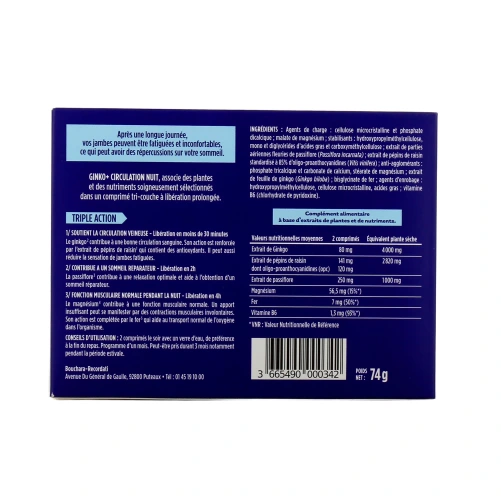 Ginko+ Circulation Nuit