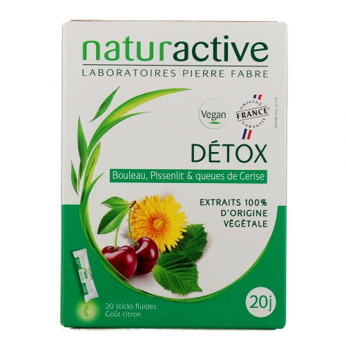 Naturactive Détox 20 Sticks Fluides