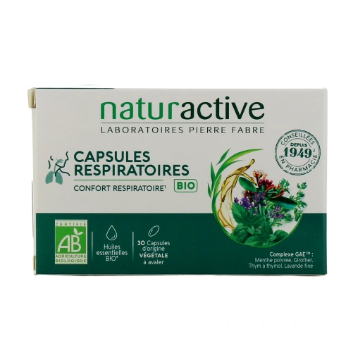 Naturactive Capsules Respiratoires Bio