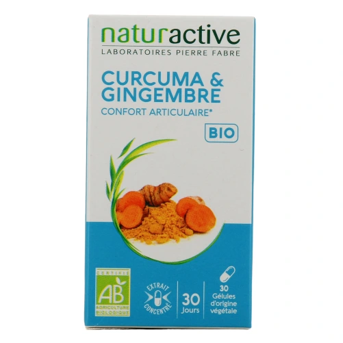 Naturactive Curcuma & Gingembre Bio