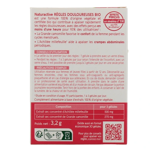 Naturactive Règles Douloureuses