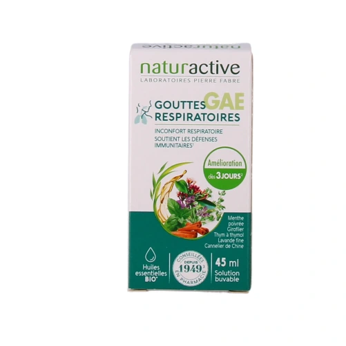 Naturactive Gouttes Respiratoires GAE