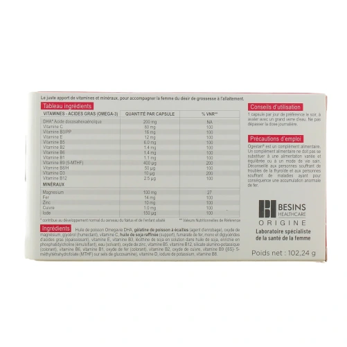 Ogestan Supplémentation Grossesse