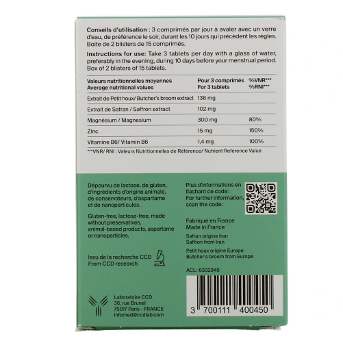 Oligobs SPM Confort Prémenstruel