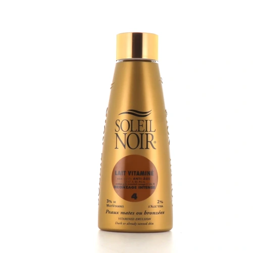 Soleil Noir Lait Vitaminé Bronzage Intense