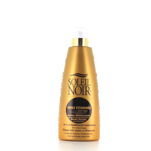 Soleil Noir Huile Vitaminée Ultra Bronzante