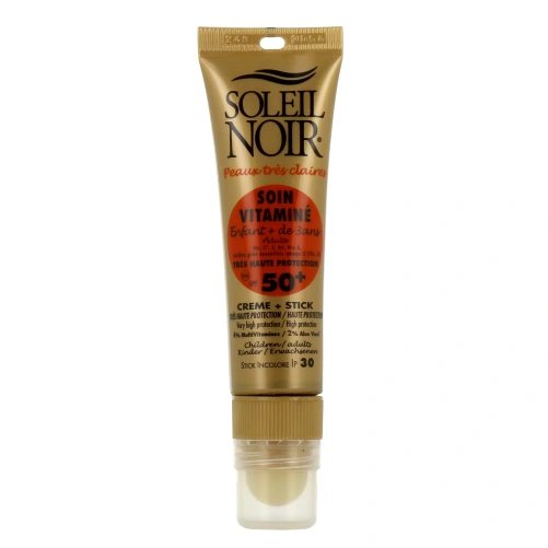 Soleil Noir Soin Vitaminé Crème + Stick